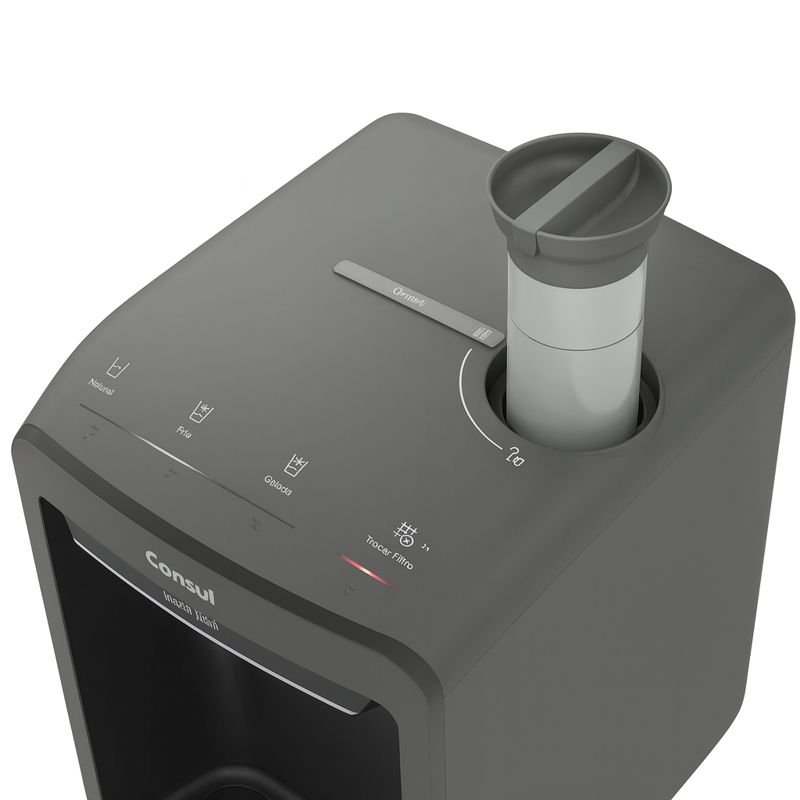 Sistema de troca fácil do refil do purificador de água Consul CPB33AF